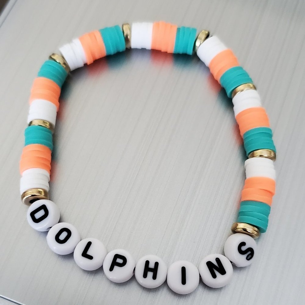 Dolphins Beaded Bracelet